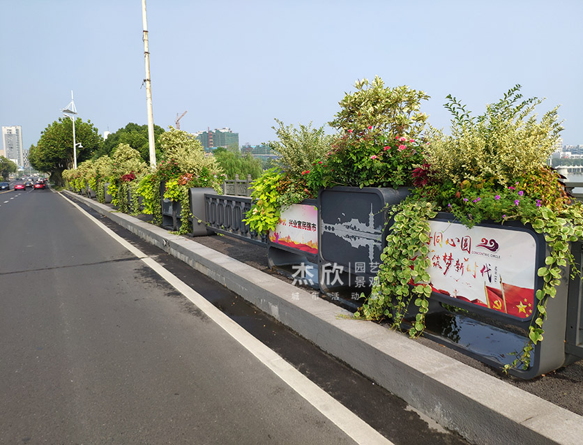 【中国梦】不锈钢花箱