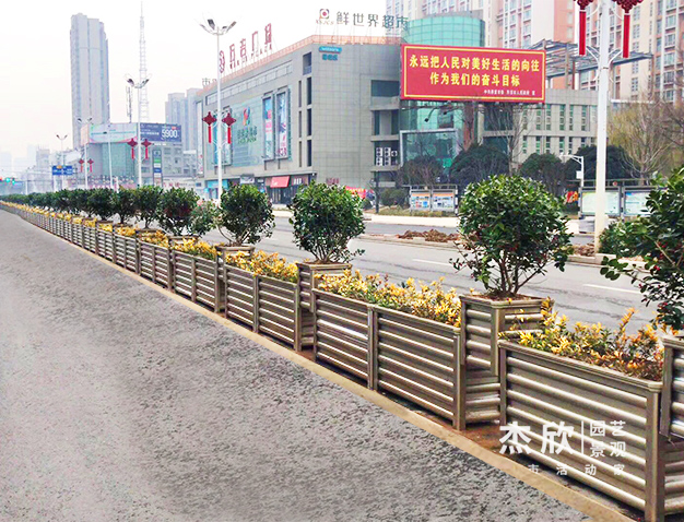 【中央花箱】高低组合
